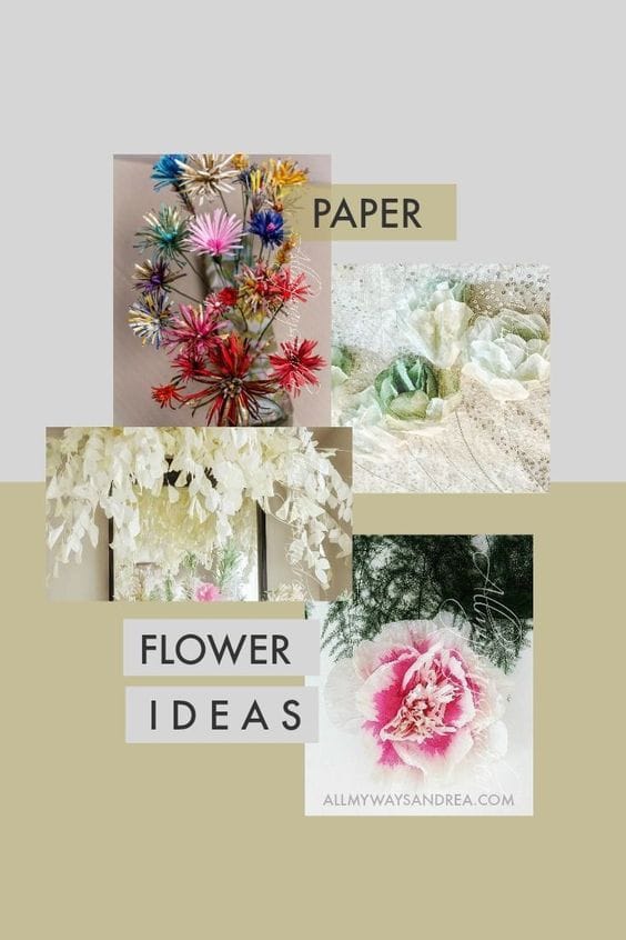 paper flower ideas - the blooming archives of coffee filter flowers