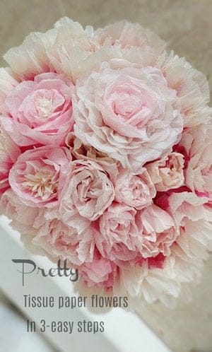 decorator tissue paper flowers